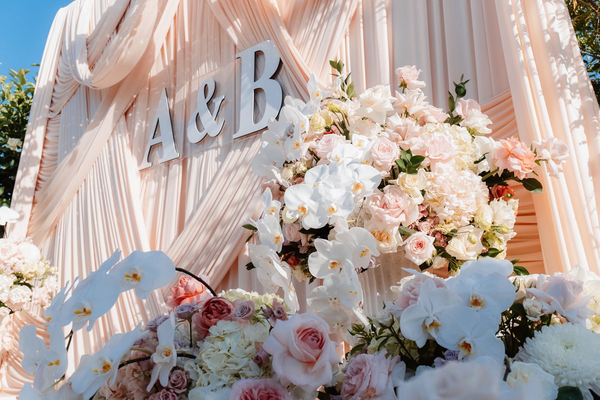 The A&B backdrop