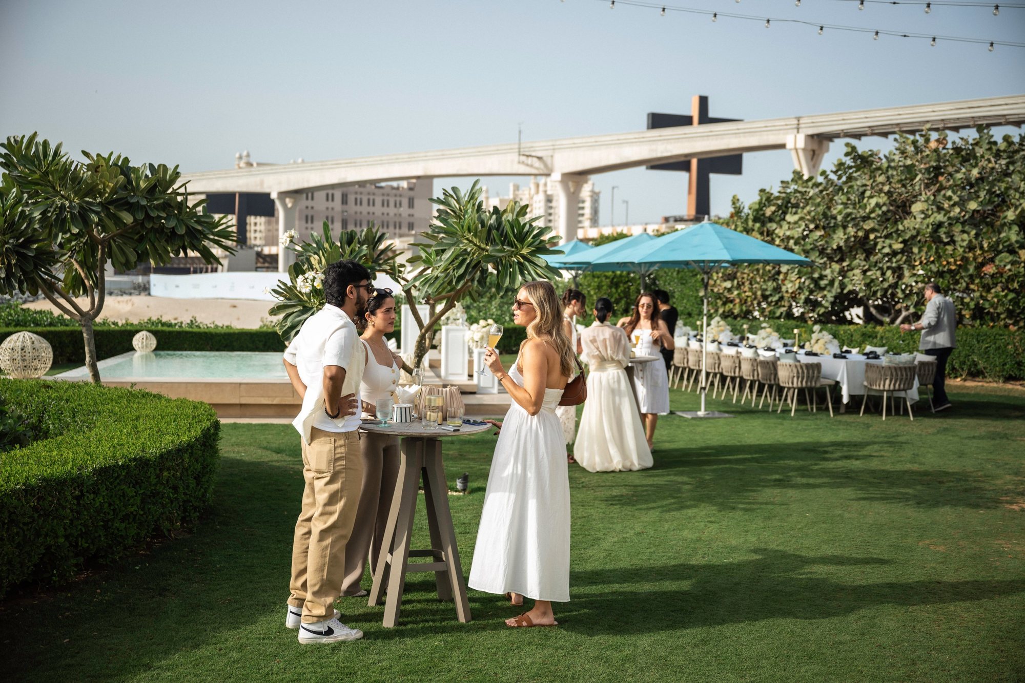 A parfum launch at One&Only Royal Mirage